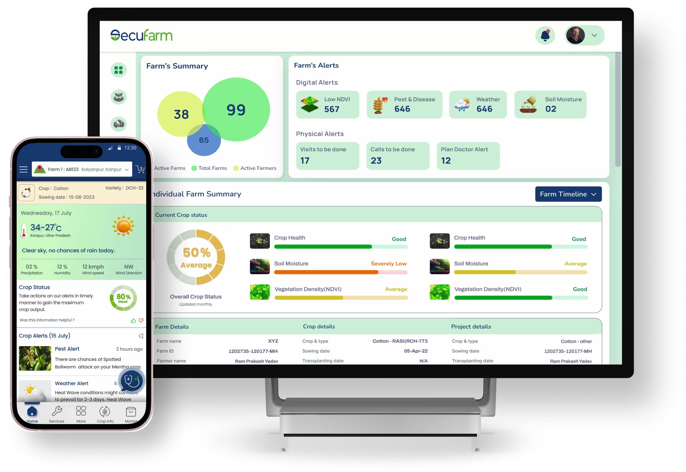 Comprehensive Agricultural Farm Management Platform