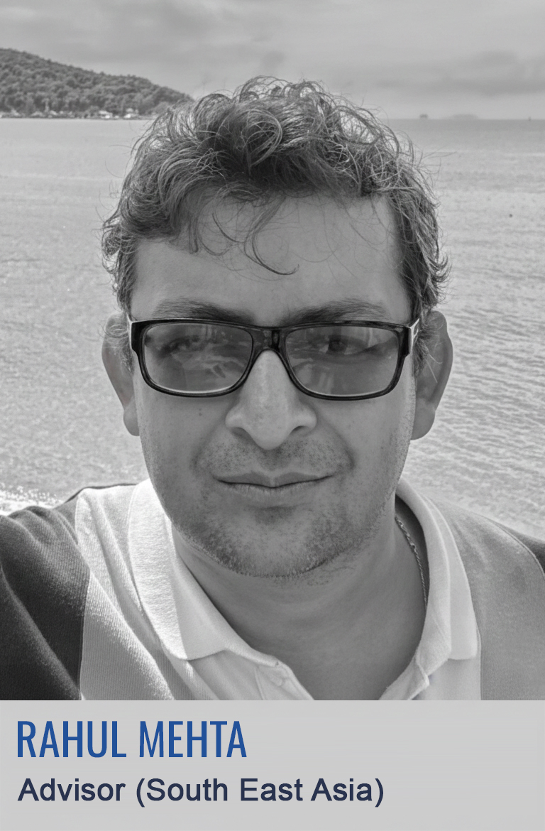 Rahul Mehta is a chartered accountant with over 15 years of leadership experience driving transformation in global financial institutions. He has extensive expertise in strategic planning, data analytics, process automation, and systems integration, with a proven track record of achieving operational efficiencies and business impact. He is associated with WRMS as Advisor–Southeast Asia, contributing to innovation and organizational excellence.